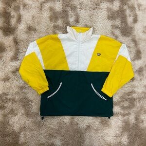 Y2K Adidas Colorblock Windbreaker size Large